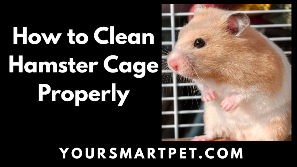 Hoe to Clean Hamster Cage Properly